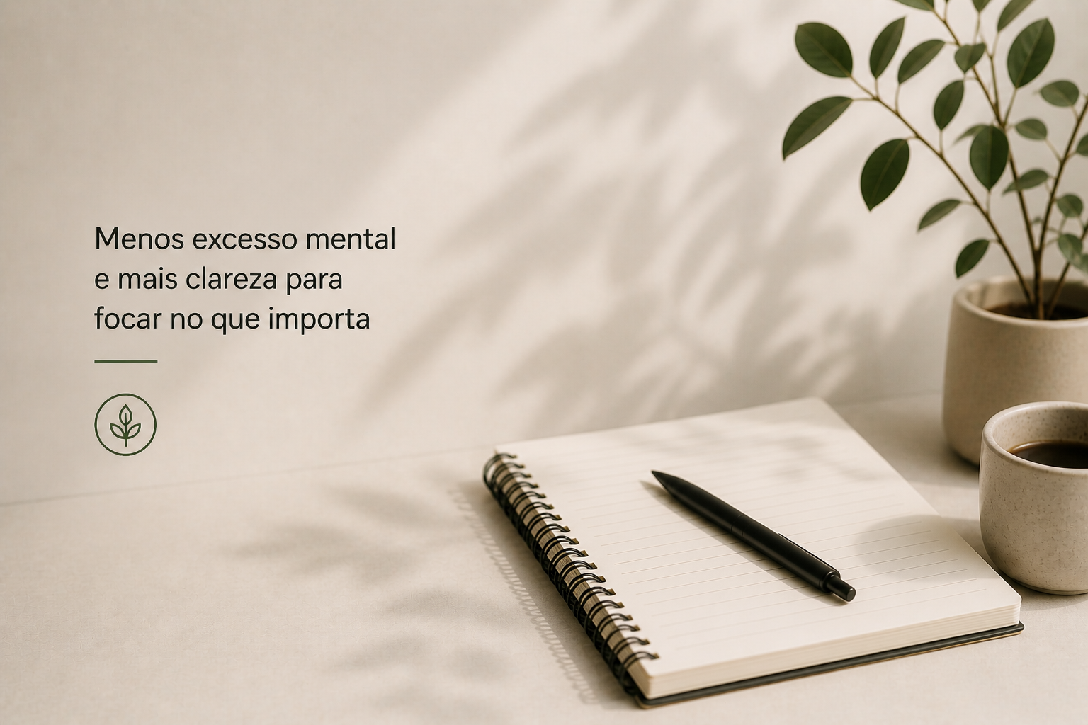 5 ferramentas simples para organizar a mente no dia a dia