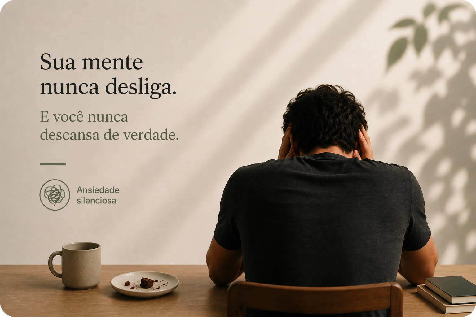 Ansiedade silenciosa: quando a mente nunca desacelera